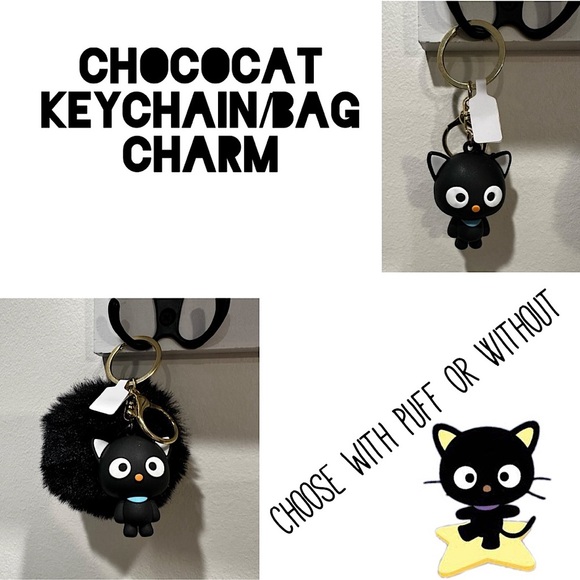 🌟Brand New🌟 Sanrio’s Chococat Keychain/Bag Charm - Picture 1 of 3